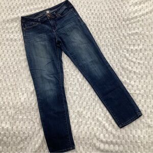 LC Lauren Conrad Dark Indigo Straight Leg Jeans size 4 #38